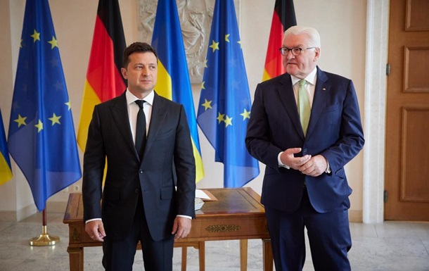 Зеленський провів зустріч з президентом Німеччини